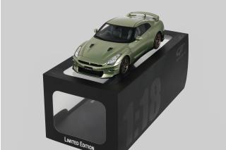 NISSAN GT-R (R35) PREMIUM EDITION T-SPEC MILLENNIUM JADE 2024 GT Spirit 1:18 Resinemodell (Türen, Motorhaube... nicht zu öffnen!)